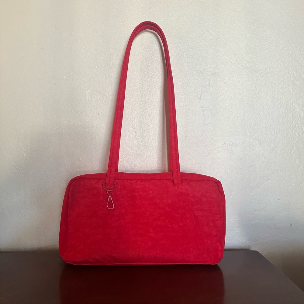Baggu bowler bag candy apple red